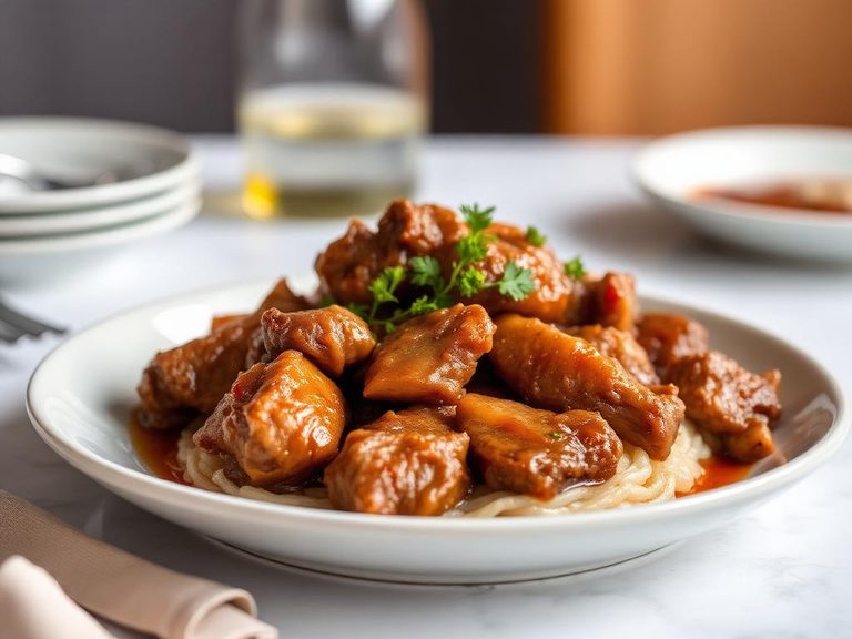 Braised Pork or Chicken