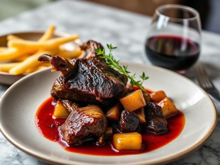 Braised Raccoon in Red Wine