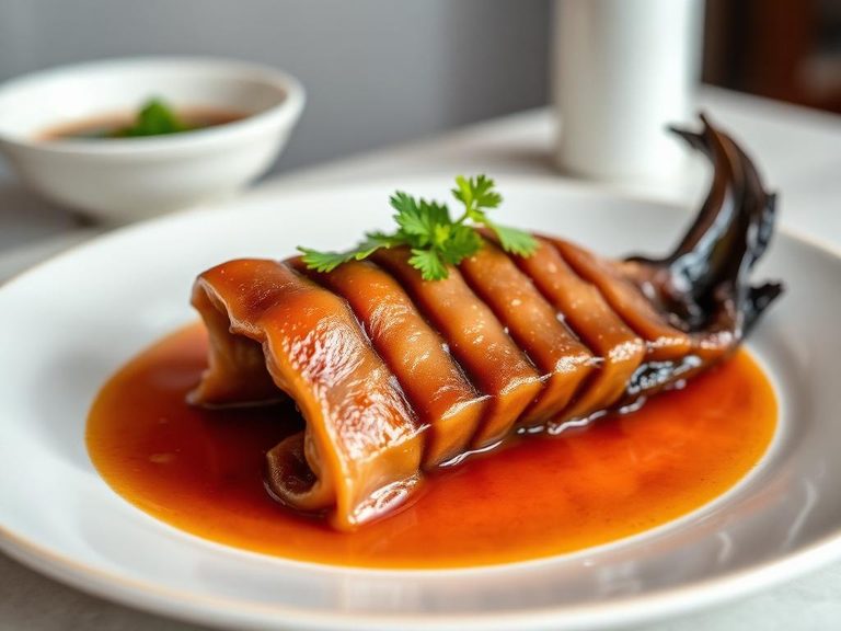 Braised Shark Fin with Oyster Sauce