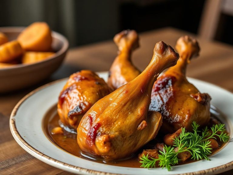 Braised Turkey Drumsticks
