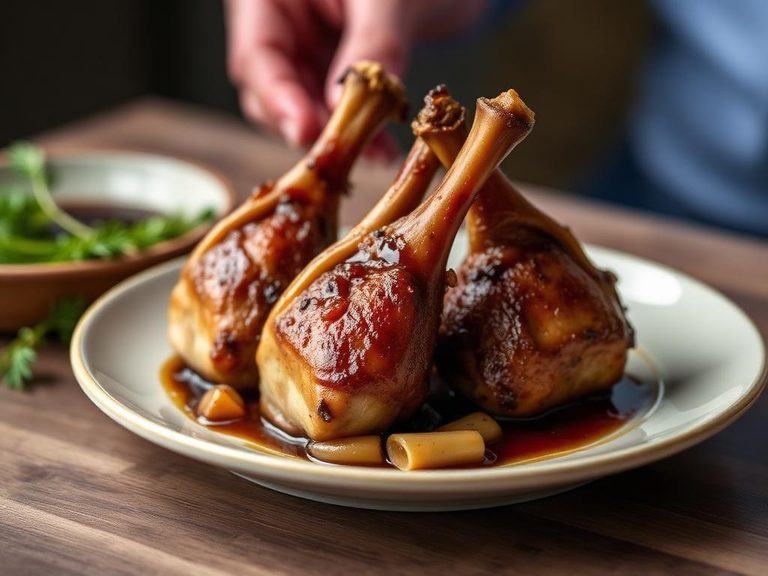 Braised Turkey Necks