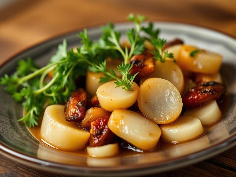 Braised Turnips