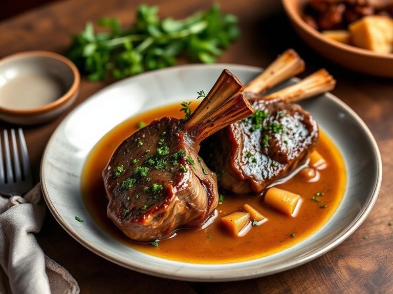 Braised Veal Shanks with Gremolata