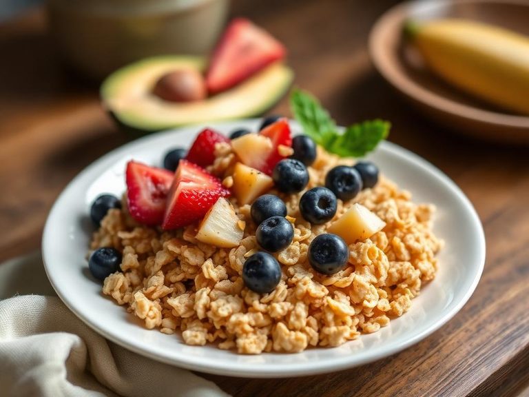 Bran Flakes with Fruit
