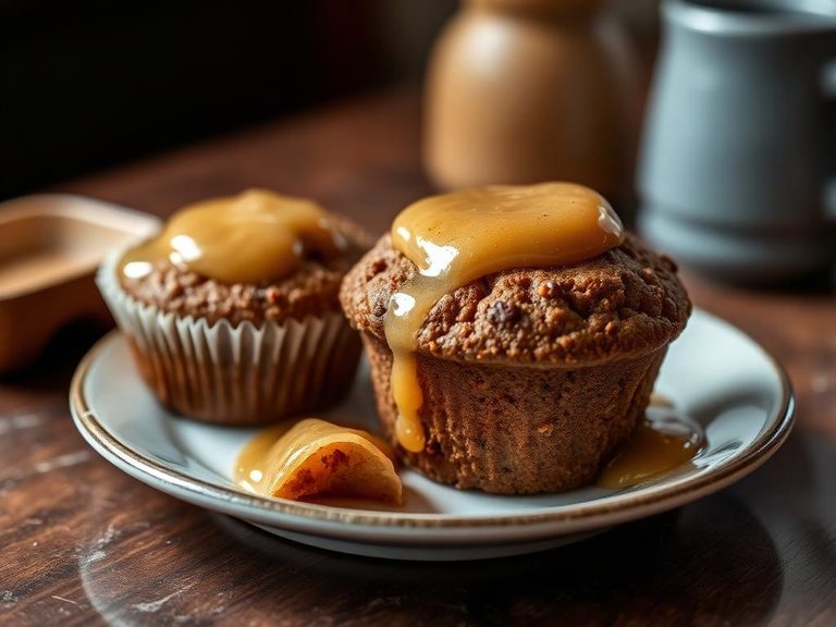 Bran Muffin with Applesauce
