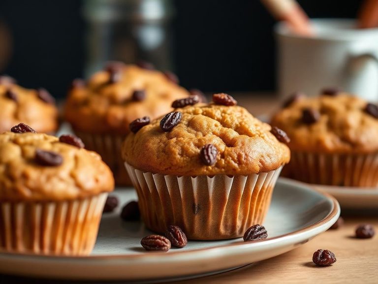 Bran Muffins with Raisins