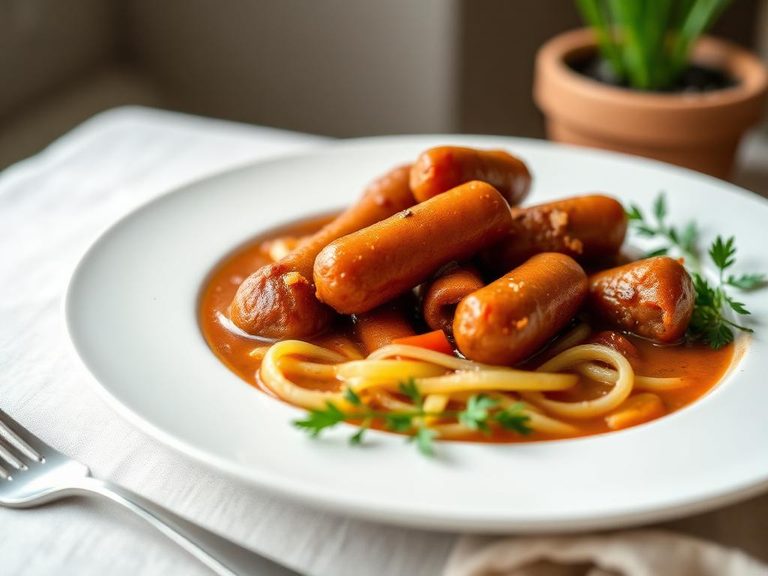 Bratwurst stew (Eintopf)