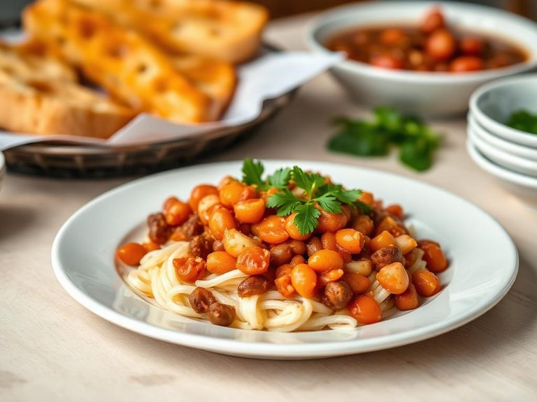 Bread and beans (akara or moi-moi)