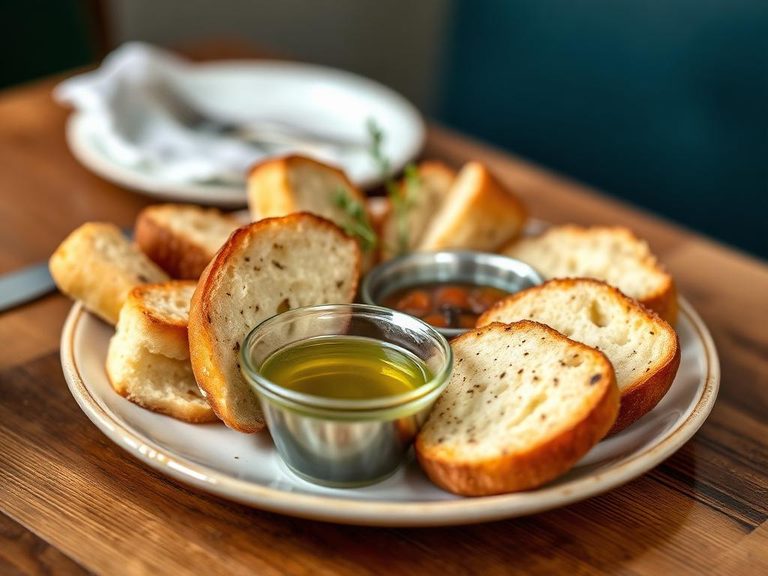 Bread for dipping in olive oil or soup