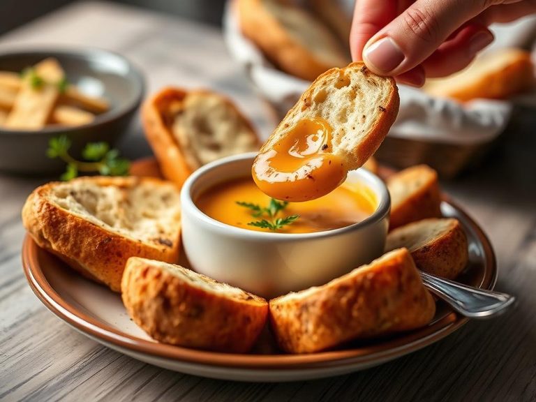 Bread for dipping in soup