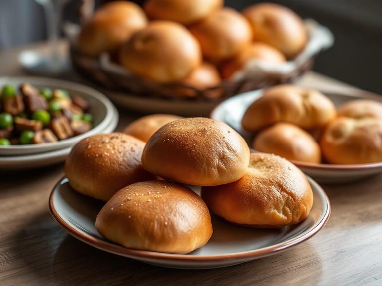 Bread rolls and dinner rolls