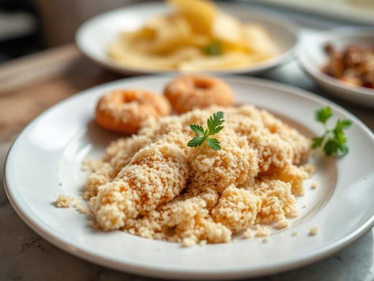 Breadcrumbs for coating