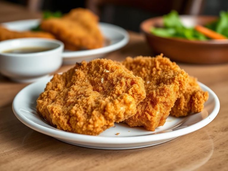 Breaded and Fried Sweetbreads