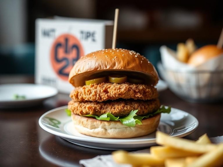 Breaded Fish Burger