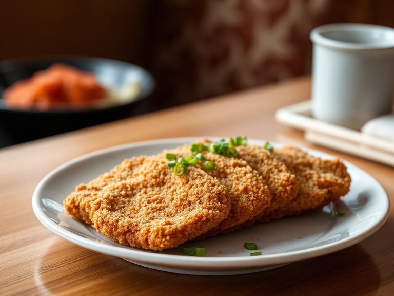 Breaded Pork Cutlet (Tonkatsu)