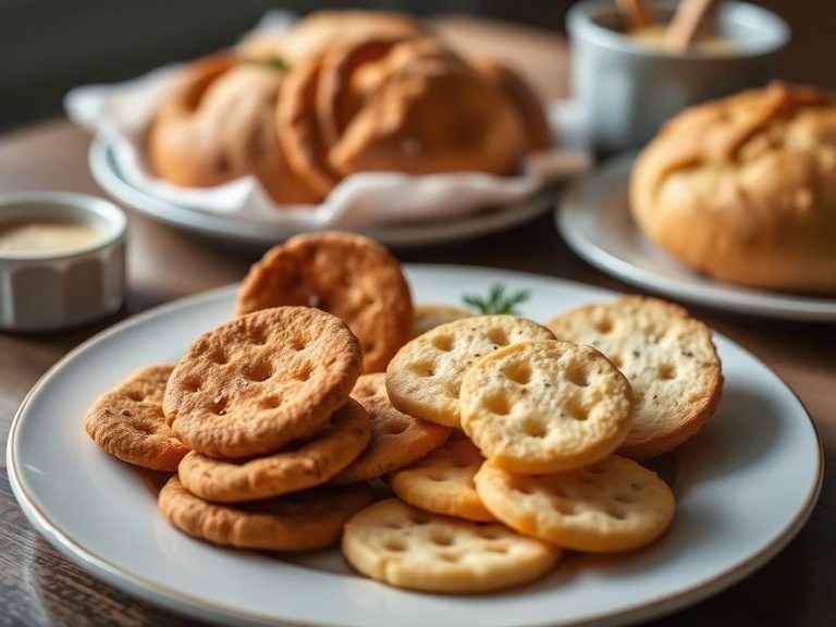 Breads and crackers