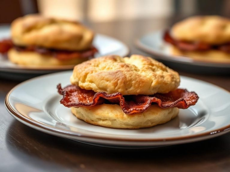 Breakfast Bacon Biscuit