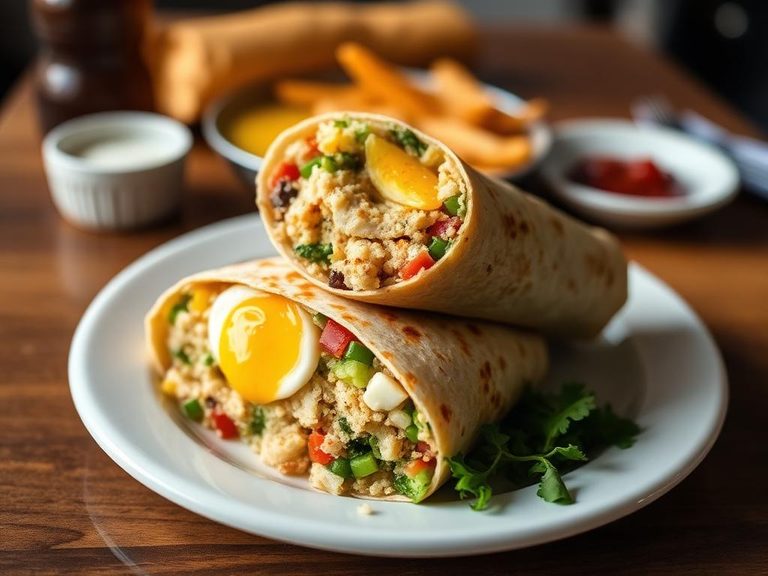 Breakfast Burrito (with egg addition)