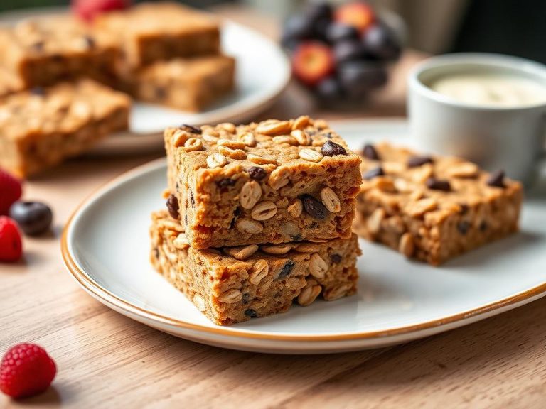 Breakfast cereal bars