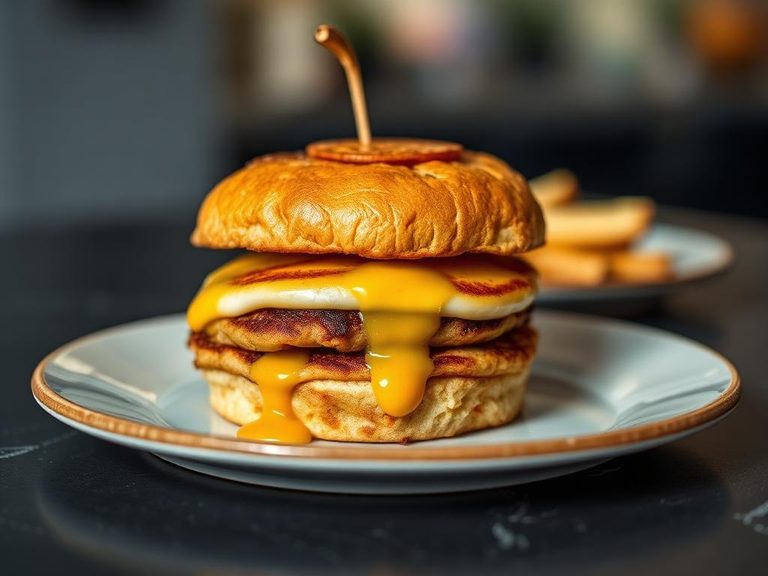 Breakfast Griddle Cake Slider