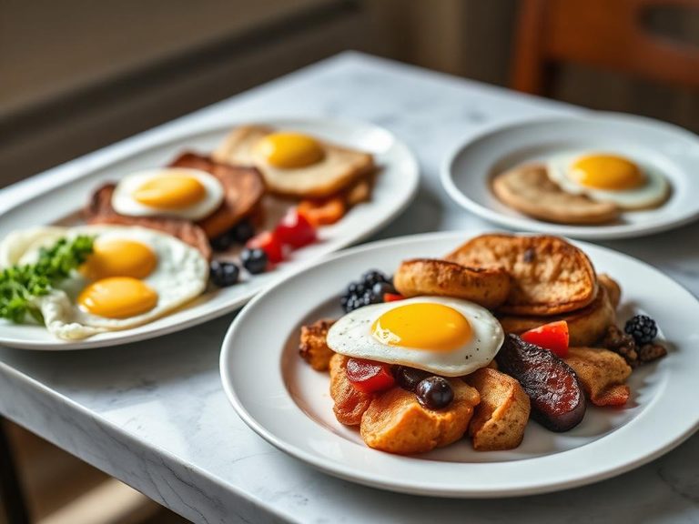Breakfast platters