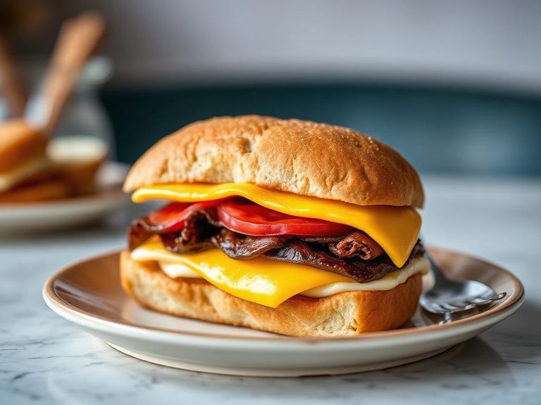 Breakfast Sandwich (e.g., Egg & Cheese)