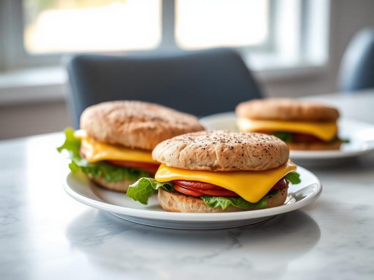 Breakfast sandwiches