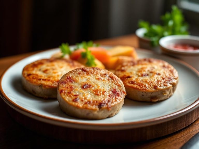 Breakfast sausage links or patties