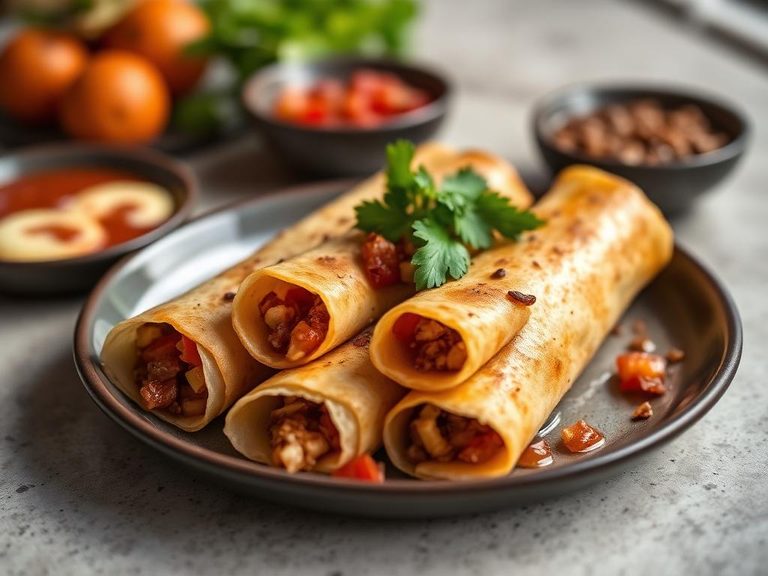 Breakfast Taquitos