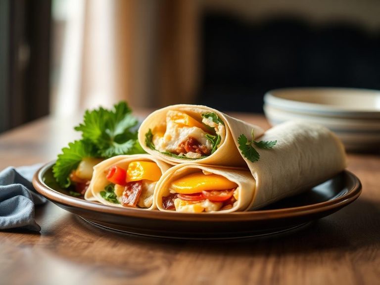 Breakfast wraps