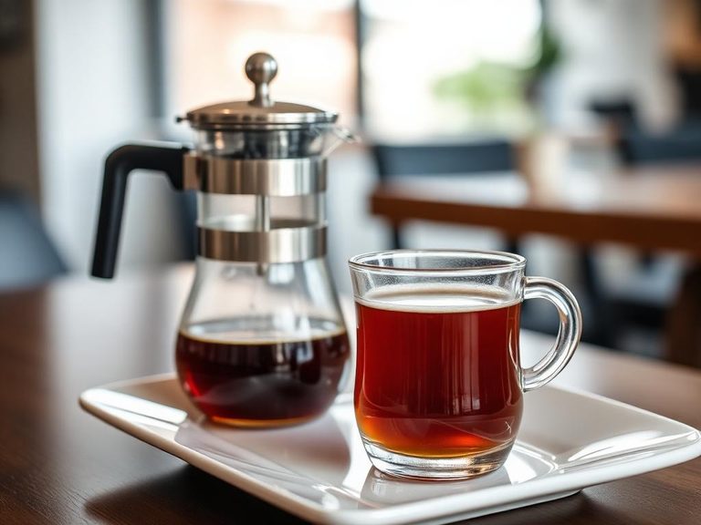 Brewing coffee or tea