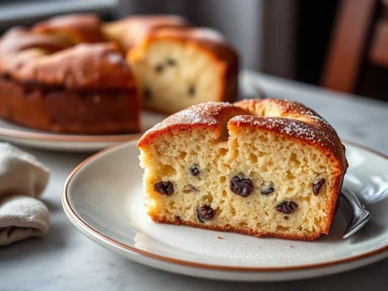 Brioche-based Coffee Cake