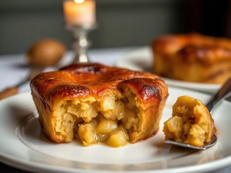 British Bread Pudding or Suet Pudding