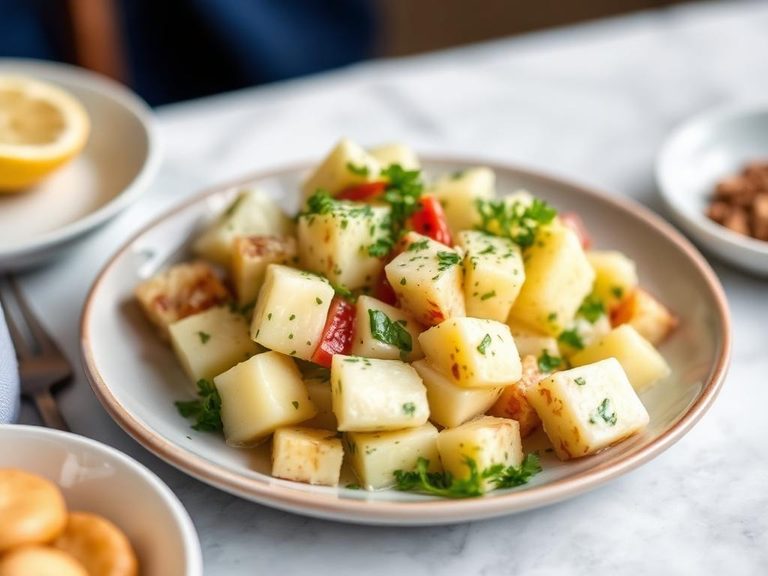British Egg and Potato Salad