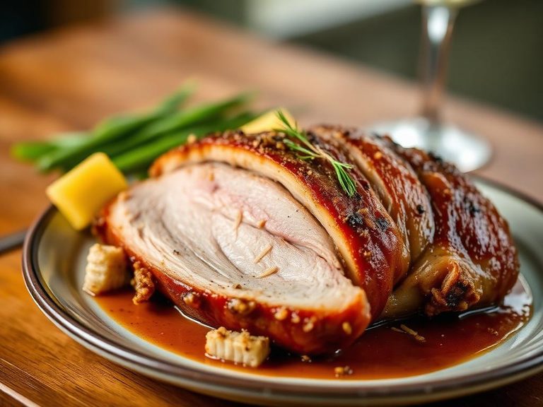 British Pork Belly with Crackling