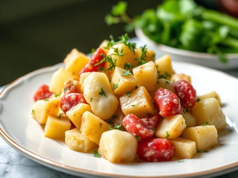 British 'Proper' Potato Salad