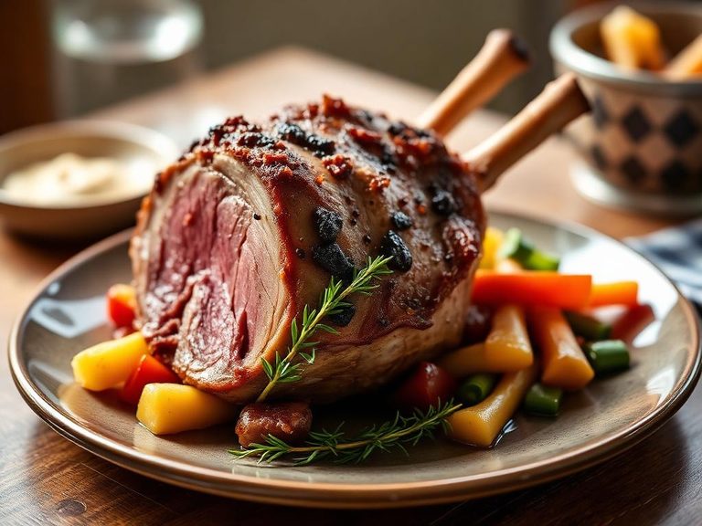 British Roast Lamb