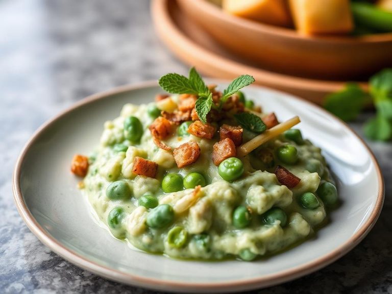 Broad Bean & Mint Mash