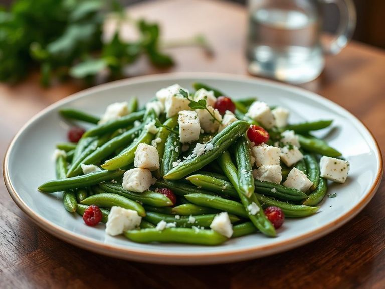 Broad Bean Salad with Feta and Herbs