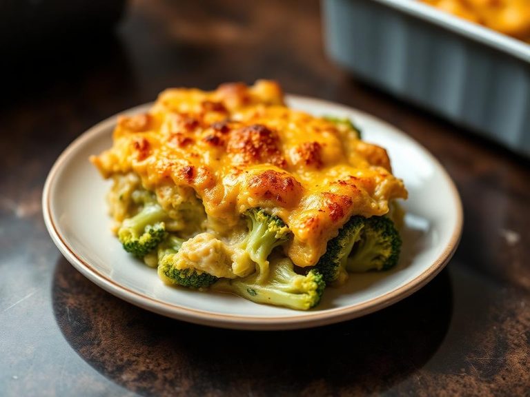 Broccoli and Cheddar Casserole