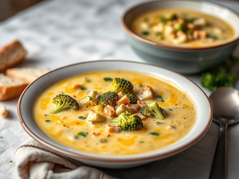Broccoli and Cheese Soup