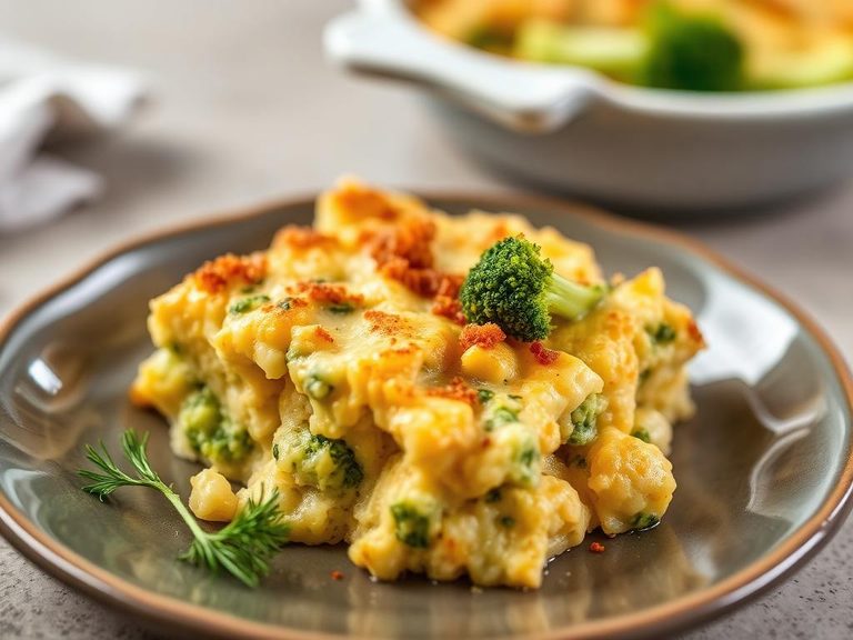 Broccoli Cheddar Casserole