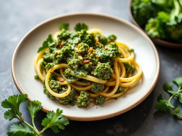 Broccoli Leaf Pesto