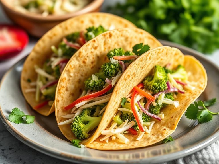 Broccoli Slaw Tacos