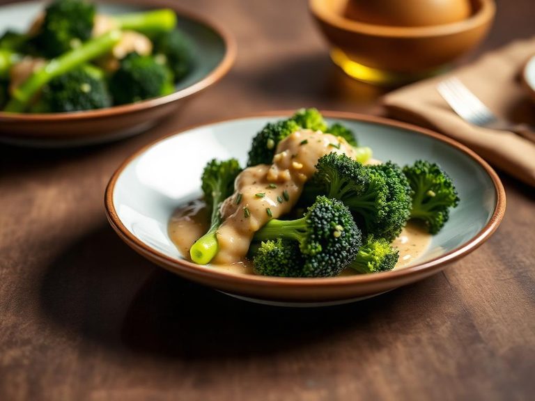 Broccoli with Garlic Sauce