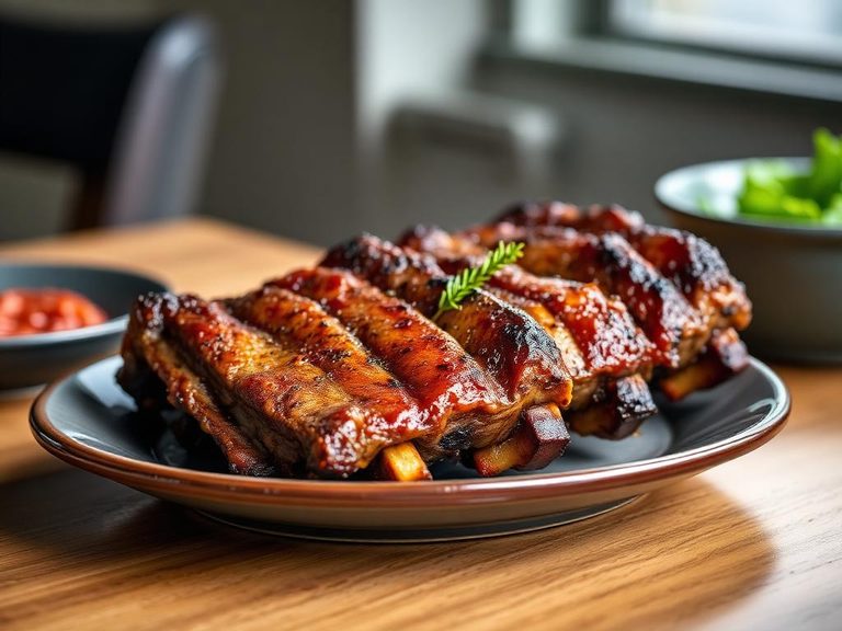 Broiled Beef Ribs