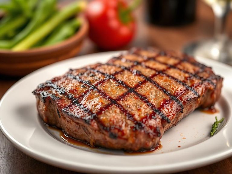 Broiled or Grilled Rib Steak