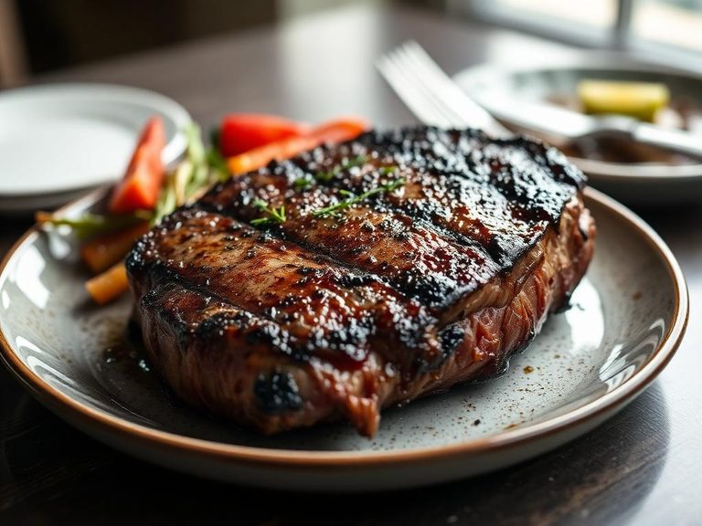 Broiled Ribeye Steak