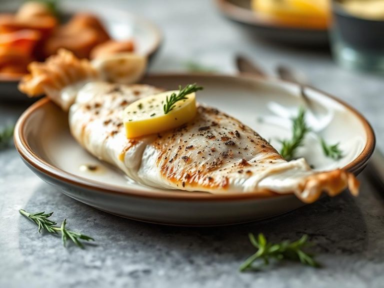 Broiled Shad with Herb Butter