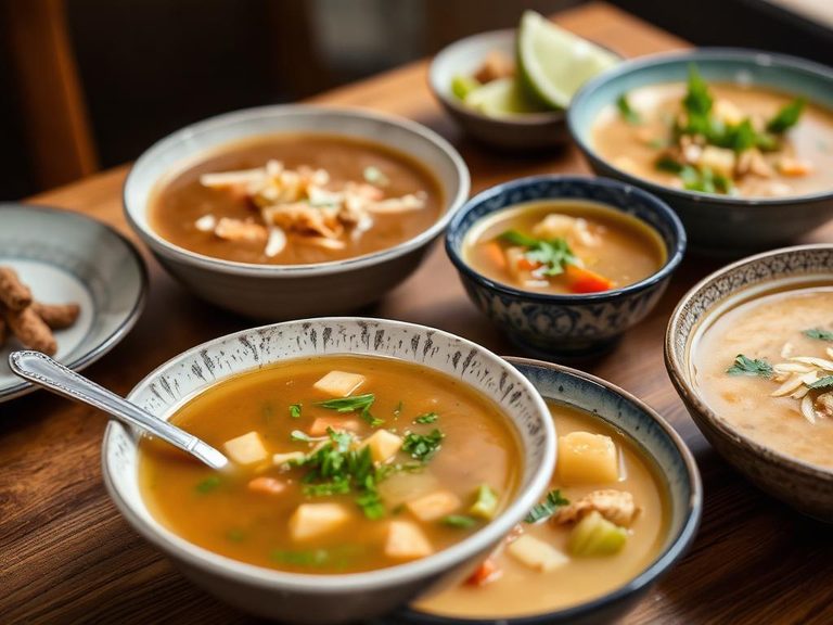 Broths and soups